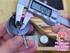 Đồng hồ đo co bóp trục máy độ lệch trục khuỷu Shanghai Anting 75-300mm Anting-33501