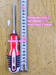 Tua Vít 2 Đầu Goodman 6mm dài 100mm 150mm 200mm 6x100mm 6x150mm 6x200mm (loại 2)