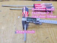 Tua Vít 2 Đầu Goodman 6mm dài 100mm 150mm 200mm 6x100mm 6x150mm 6x200mm (loại 2)