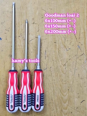 Tua Vít 2 Đầu Goodman 6mm dài 100mm 150mm 200mm 6x100mm 6x150mm 6x200mm (loại 2)