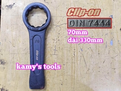 Cờ lê vòng đóng 70mm DIN7444 Clip-On CLO-22070