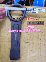 Cờ lê vòng đóng 70mm DIN7444 Clip-On CLO-22070