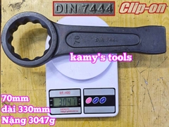 Cờ lê vòng đóng 70mm DIN7444 Clip-On CLO-22070