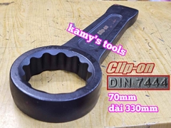 Cờ lê vòng đóng 70mm DIN7444 Clip-On CLO-22070