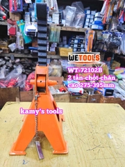 Chân kê con đội kê 2 tấn có chốt an toàn và lót chân Wetools WT-72102B cao 275-395mm