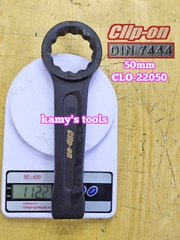 Cờ lê vòng đóng 50mm DIN7444 Clip-On CLO-22050