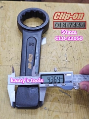 Cờ lê vòng đóng 50mm DIN7444 Clip-On CLO-22050