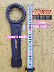 Cờ lê vòng đóng 50mm DIN7444 Clip-On CLO-22050