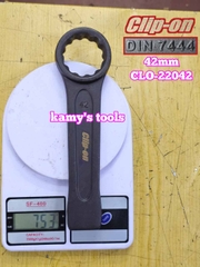 Cờ lê vòng đóng 42mm DIN7444 Clip-On CLO-22042
