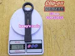 Cờ lê vòng đóng 33mm DIN7444 Clip-On CLO-22033