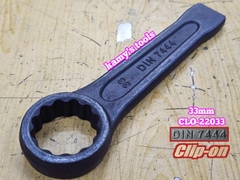 Cờ lê vòng đóng 33mm DIN7444 Clip-On CLO-22033