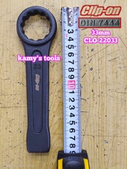 Cờ lê vòng đóng 33mm DIN7444 Clip-On CLO-22033