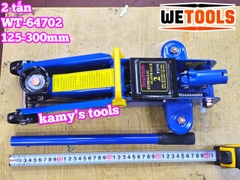 Kích đội cá sấu 2 tấn cao 125-300mm Wetools WT-64702