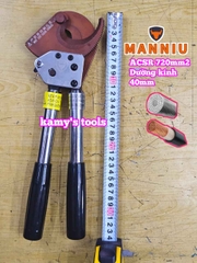 Kìm cắt cáp nhông J13 cắt nhôm lõi thép ACSR 720mm2 Manniu XLG-720-J13