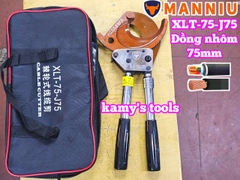 Kìm cắt cáp nhông J75 cắt đồng nhôm 75mm Manniu XLT-75-J75