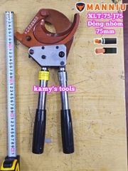 Kìm cắt cáp nhông J75 cắt đồng nhôm 75mm Manniu XLT-75-J75
