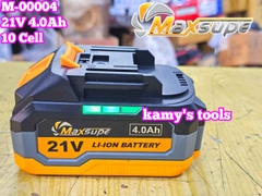 Pin Maxsupe 10 Cell 21V 4.0Ah M-00004 chân pin chuẩn LXT phổ thông 4cm