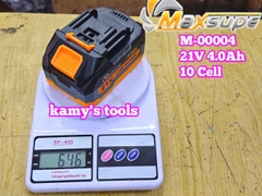 Pin Maxsupe 10 Cell 21V 4.0Ah M-00004 chân pin chuẩn LXT phổ thông 4cm
