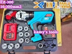 Kìm ép cos thủy lực dùng pin XINPU EZ-300 16-300mm2