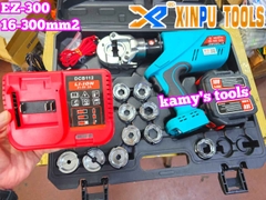 Kìm ép cos thủy lực dùng pin XINPU EZ-300 16-300mm2
