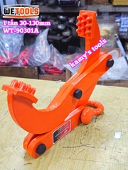 Kẹp kéo pallet 1 tấn mở ngàm 30-130mm Wetools WT-90301A