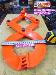 Kẹp kéo pallet 2 tấn mở ngàm 30-200mm Wetools WT-90302A