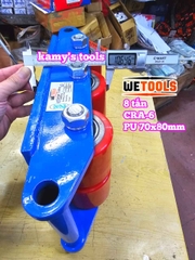 Con rùa đẩy hàng 8 tấn Wetools model CRA-6 6 bánh xe PU
