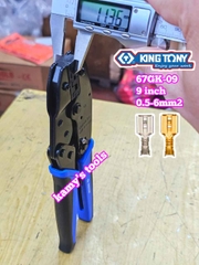 Kìm bấm cos ghim Kingtony 0.5-6mm2 model 67GK-09