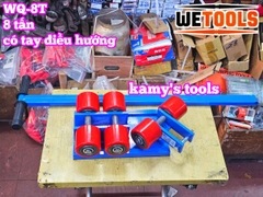 Con rùa chuyển hàng 8 tấn WQ-8T Wetools có tay cầm điều hướng 180 độ