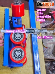 Con rùa chuyển hàng 8 tấn WQ-8T Wetools có tay cầm điều hướng 180 độ