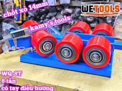 Con rùa chuyển hàng 8 tấn WQ-8T Wetools có tay cầm điều hướng 180 độ