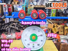 Con rùa chuyển hàng 8 tấn WQ-8T Wetools có tay cầm điều hướng 180 độ