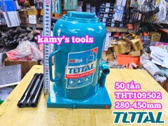 Kích con đội thủy lực 50 tấn Total THT109502 cao 280-450mm
