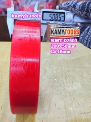 Bánh xe PU mâm gang 200mm 200x50mm Kamytools KMT-07503