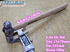 Búa đầu bi tròn thép Crossman 8oz 68-308, 12oz 68-312, 16oz 68-316, 24oz 68-324, 32oz 68-332