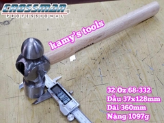 Búa đầu bi tròn thép Crossman 8oz 68-308, 12oz 68-312, 16oz 68-316, 24oz 68-324, 32oz 68-332