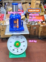 Kích con đội thủy lực 50 tấn Wadfow WHJ1550 hành trình 130mm cao 220-255mm