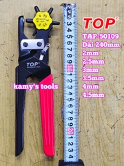 Kìm bấm lỗ dây nịt TOP TAP-50109 (kìm bấm lỗ thắt lưng, kềm bấm lỗ dây nịt)
