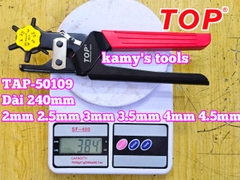 Kìm bấm lỗ dây nịt TOP TAP-50109 (kìm bấm lỗ thắt lưng, kềm bấm lỗ dây nịt)