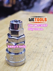 Bộ nối nhanh hơi khí nén dùng cho dây hơi 10mm 30SP 30PP Wetools WT-30SP WT-30PP