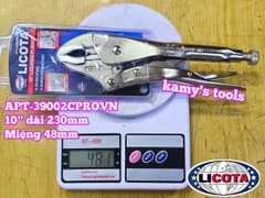 Kìm bấm chết xi trắng 10 inch Licota APT-39002CPROVN miệng 48mm
