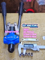 Kìm bấm rút đinh rive Kingtony 79711 dài 18 inch 460mm cỡ 3.2mm 4mm 4.8mm 6.4mm