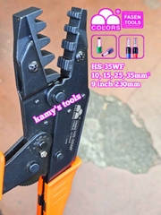 Kìm bấm cos Fasen HS-35WF pin tròn rỗng 10-35mm2 dài 9 inch