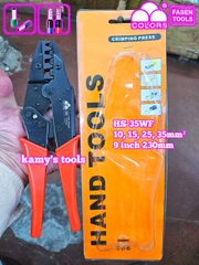 Kìm bấm cos Fasen HS-35WF pin tròn rỗng 10-35mm2 dài 9 inch