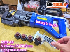 Máy đột lỗ thủy lực điện MHP-20 công suất 1300w Wetools
