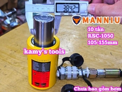 Kích thủy lực 10 tấn hành trình 50mm RSC-1050 106mm-156mm dạng lùn Manniu