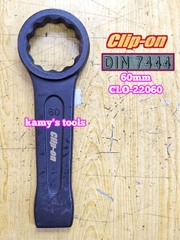 Cờ lê vòng đóng 60mm DIN7444 Clip-On CLO-22060