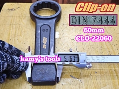 Cờ lê vòng đóng 60mm DIN7444 Clip-On CLO-22060