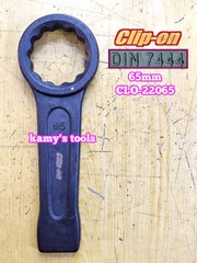Cờ lê vòng đóng 65mm DIN7444 Clip-On CLO-22065