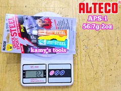 Keo AB 2 thành phần Alteco Quick Epoxy Steel Plus 56.7g siêu dính trên kim loại, nhựa, gỗ, gốm sứ